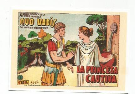 Ficha tebeo 6070: Quo Vadis. La princesa cautiva