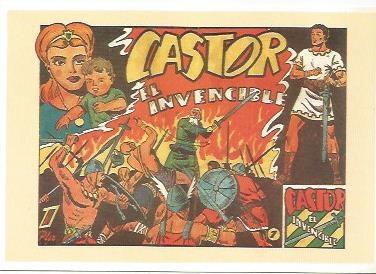Ficha tebeo 6010: Castor el invencible