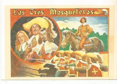 Ficha tebeo 6017: Los tres mosqueteros