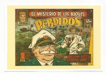 Ficha tebeo 6018: El misterio de los buques perdidos