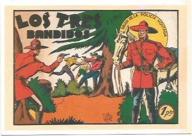 Ficha tebeo 6021: Los tres bandidos