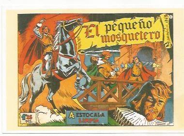Ficha tebeo 6008: El pequeño mosquetero