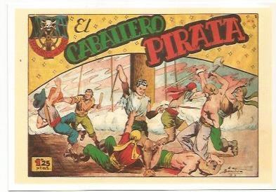 Ficha tebeo 6007: El caballero pirata