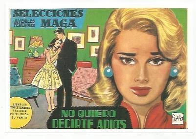 Ficha tebeo 5989: Selecciones Maga. No quiero decirte adios