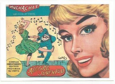 Ficha tebeo 5990: Muchachas. Alegre juventud