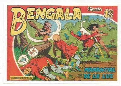 Ficha tebeo 5991: Bengala. Manantial de la luz