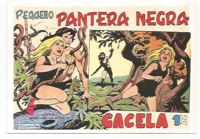 Ficha tebeo 5992: Pequeño Pantera Negra. Gacela