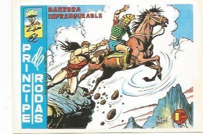 Ficha tebeo 5996: El principe de Rodas. Barrera infranqueable