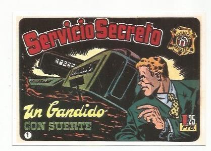Ficha tebeo 6057: Servicio Secreto