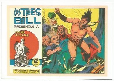 Ficha tebeo 6064: Los Tres Bill presentan a Sahib Tigre