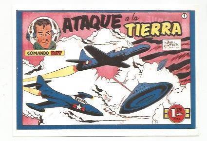 Ficha tebeo 6051: Comando Roy. Ataque a la Tierra
