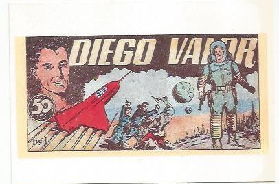 Ficha tebeo 6050: Diego Valor