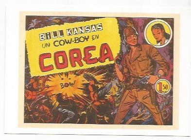 Ficha tebeo 6049: Bill Kansas. Un cowboy en Corea