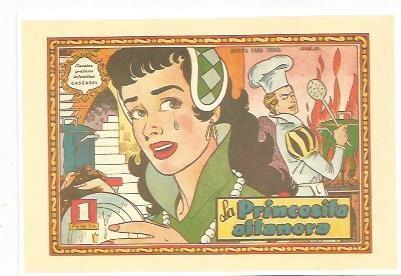 Ficha tebeo 6037: La princesita altanora