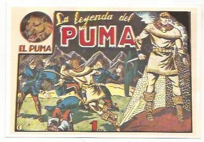 Ficha tebeo 6028: La leyenda del Puma