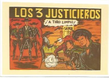 Ficha tebeo 6038: Los 3 justicieros. A tiro limpio