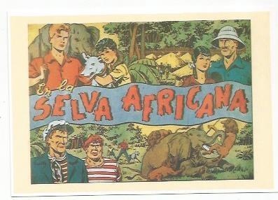 Ficha tebeo 6045: Chispita. En la selva africana
