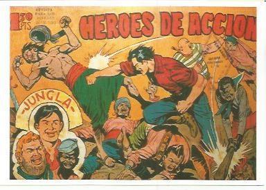 Ficha tebeo 6279: Jungla. Heroes de accion
