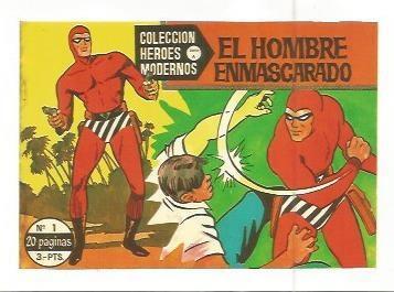 Ficha tebeo 6281: El hombre enmascarado. Año 1958