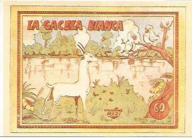 Ficha tebeo 6284: Mari. La gacela blanca