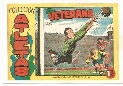 Ficha tebeo 6254: Atletas. El veterano