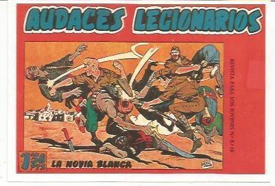 Ficha tebeo 6259: Audaces legionarios