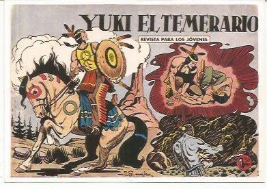 Ficha tebeo 6261: Yuki, el temerario. Año 1958