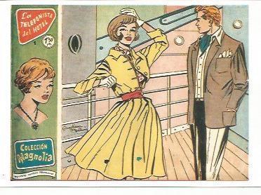 Ficha tebeo 6312: Magnolia. La telefonista del hotel