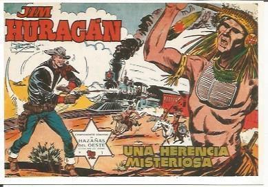 Ficha tebeo 6316: Jim Huracan. Una herencia misteriosa