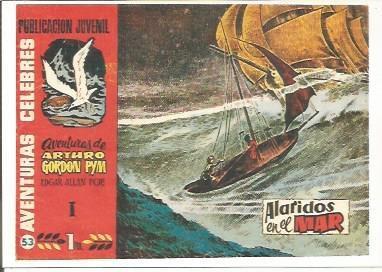 Ficha tebeo 6318: Arturo Gordon Pym