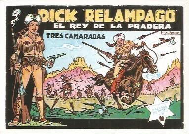 Ficha tebeo 6321: Dick Relampago. El rey de la pradera