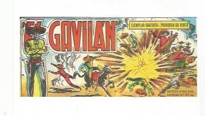 Ficha tebeo 6307: El Gavilan