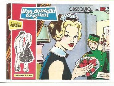 Ficha tebeo 6289: Susana. Una doncella original