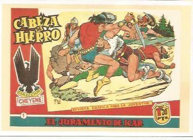 Ficha tebeo 6290: Cabeza de hierro. El juramento de Icar