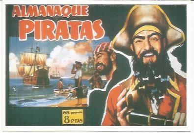 Ficha tebeo 6291: Piratas. Almanaque 1959