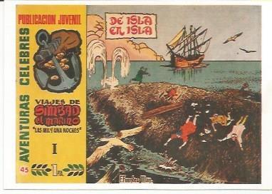 Ficha tebeo 6292: Viajes de Simbad el marino