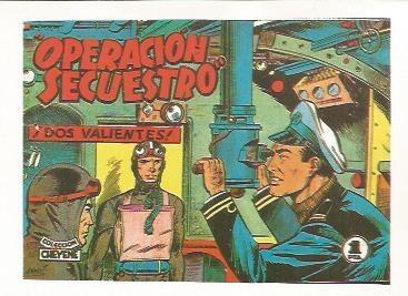 Ficha tebeo 6295: Operación Secuestro
