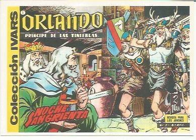 Ficha tebeo 6181: Orlando principe de las tinieblas