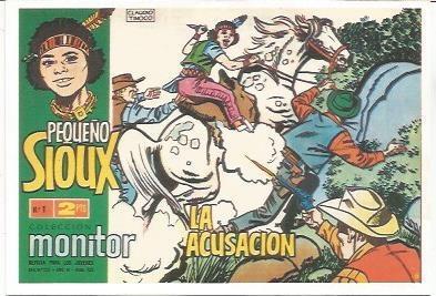Ficha tebeo 6190: Pequeño Sioux