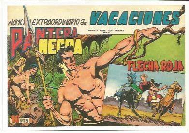 Ficha tebeo 6177: Pantera Negra y Flecha Roja