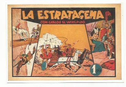 Ficha tebeo 6159: Carlos el intrepido. La estratagema