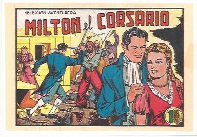 Ficha tebeo 6228: Milton el corsario