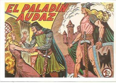 Ficha tebeo 6241: El paladin audaz