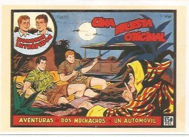 Ficha tebeo 6204: Aventuras de dos muchachos y un automovil