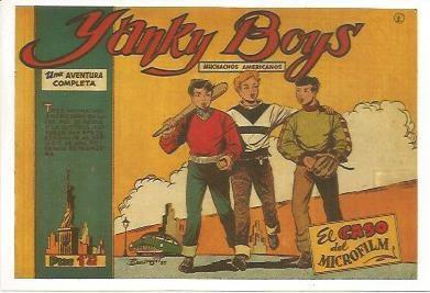 Ficha tebeo 6218: Yanky Boys