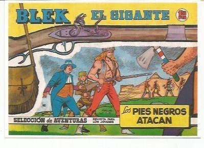 Ficha tebeo 6219: Blek el Gigante. Segunda Parte