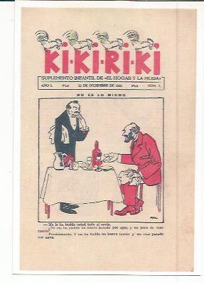 Ficha tebeo 5750: KI KI RI KI, año 1925