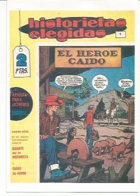 Ficha tebeo 5757: Historietas elegidas. El heroe caido