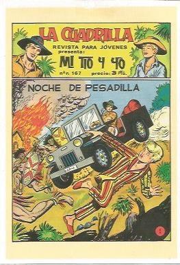 Ficha tebeo 5764: La Cuadrilla. Noche de pesadilla