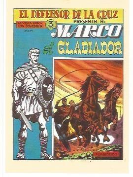 Ficha tebeo 5765: El defensor de la Cruz. Marco el Gladiador